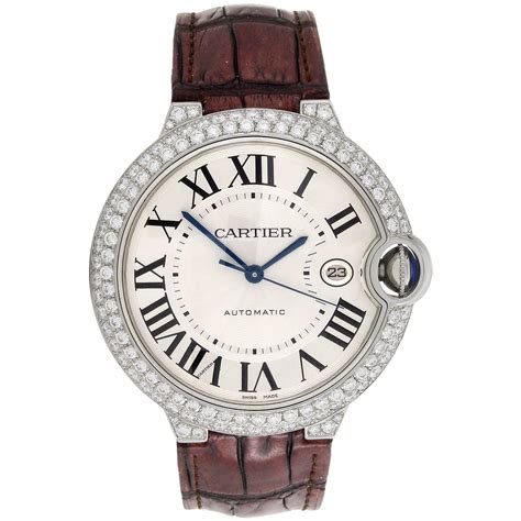 ballon de cartier watch price|cartier ballon bleu 42mm diamond.